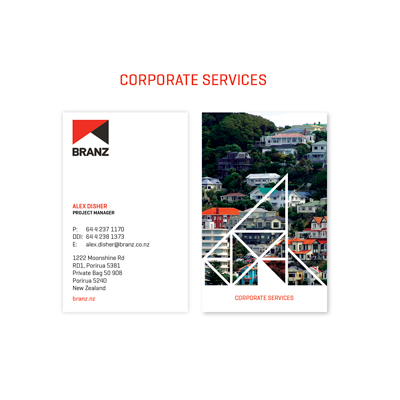 Corporate Services BCard