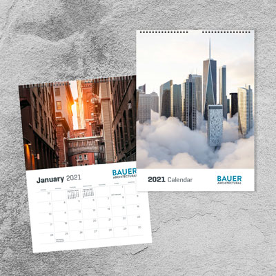 A3 Wiro Corporate Calendar