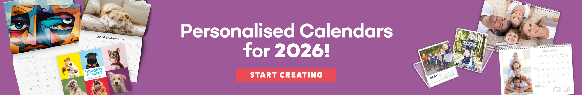 Create your 2026 calendars now